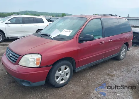 2005 Ford Freestar Ses из США, поврежденный, VIN 2FMZA57655BA49689